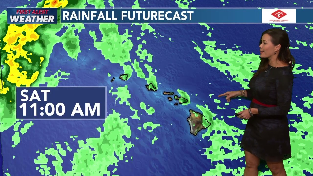 Jen Robbins’ Hawaii weather & surf; March 7, 2026 (Extended: Getting ready for next week’s rain)