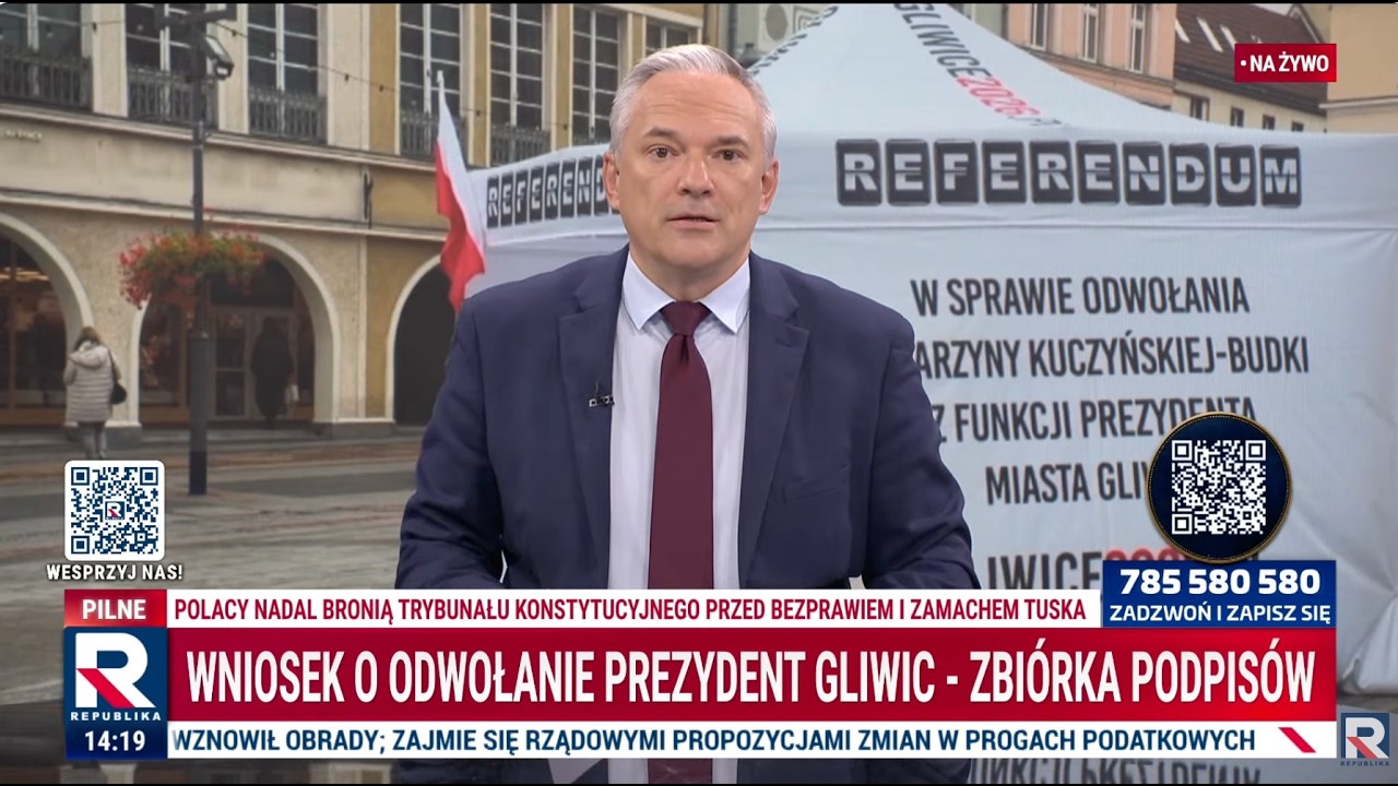 Informacje Telewizja Republika 21.10.2026 godz. 13:30