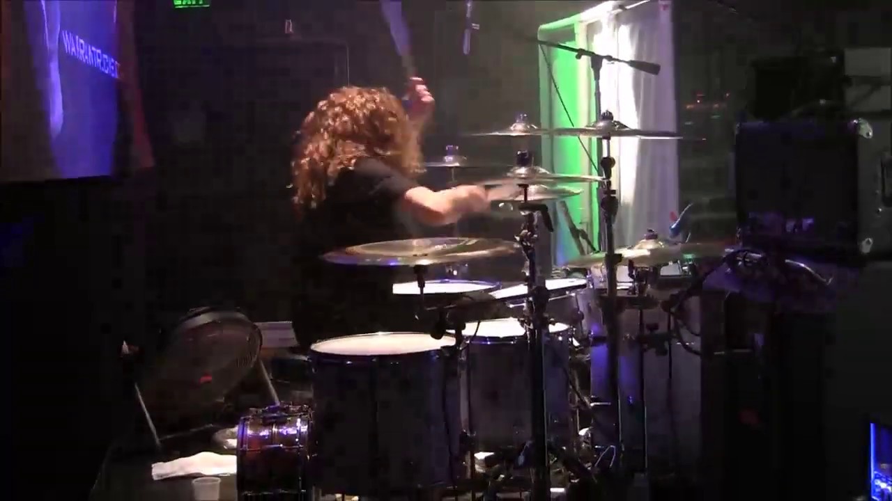 Michael Foster of FIREHOUSE drumming for WARRANT playing Uncle Toms Cabin live at the House Of Blues