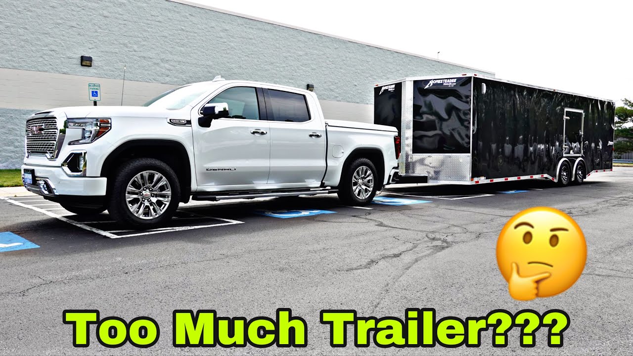 Буксировка с новым GMC Sierra 1500 Denali 5.3L Gas || Что нужно знать перед покупкой!!!