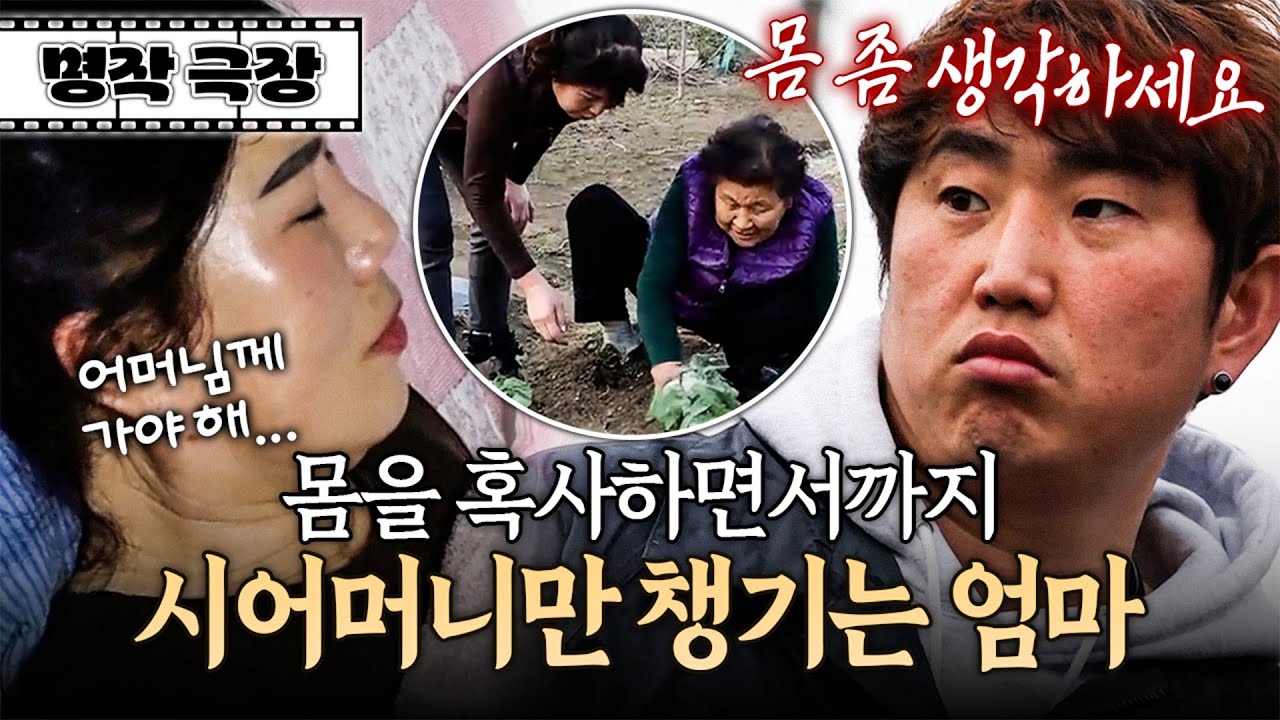몸살에, 허리까지 삐끗해 놓고 시어머니 생각만 하는 엄마가 이해 안 되는 아들 | 사노라면 명작극장 377-2