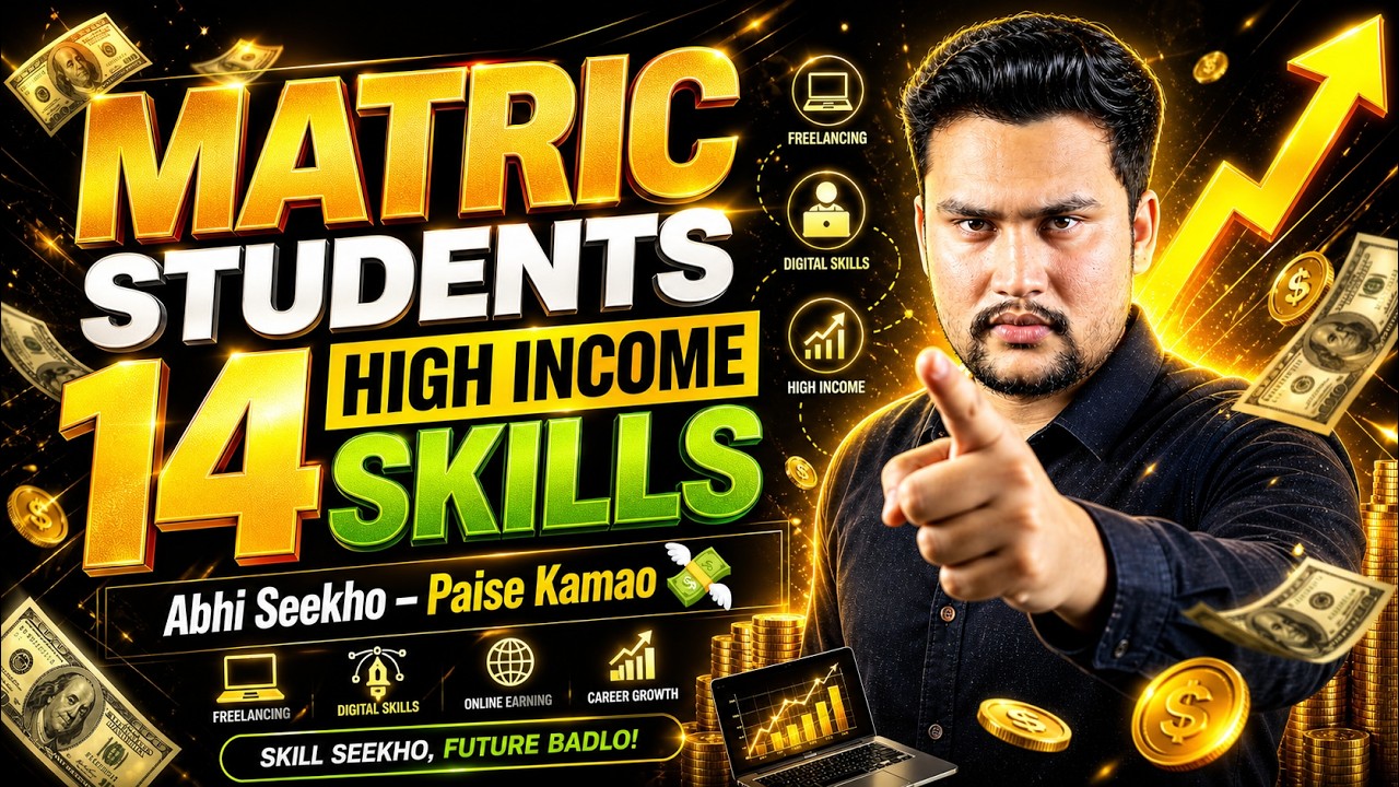 10th Walo! 14 High Income Skills Sikho 💸 | Abhi Seekho, Paise Kamao (Students Must Watch)