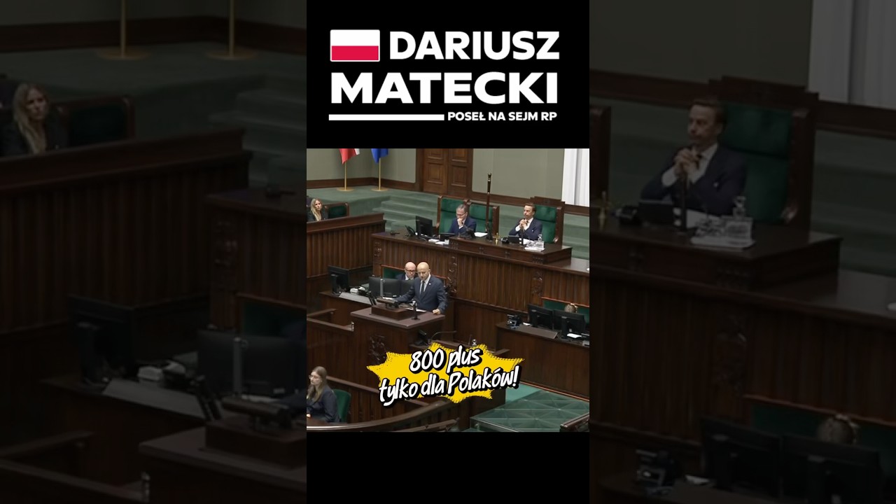 800 plus powinno być tylko dla Polak&oacute;w!