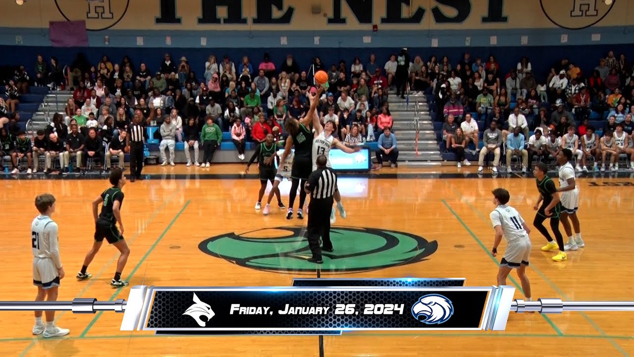 BASKETBALL | Bluffton Bobcats at Hilton Head Seahawks BOYS 2024 | Full Game | WHHITV