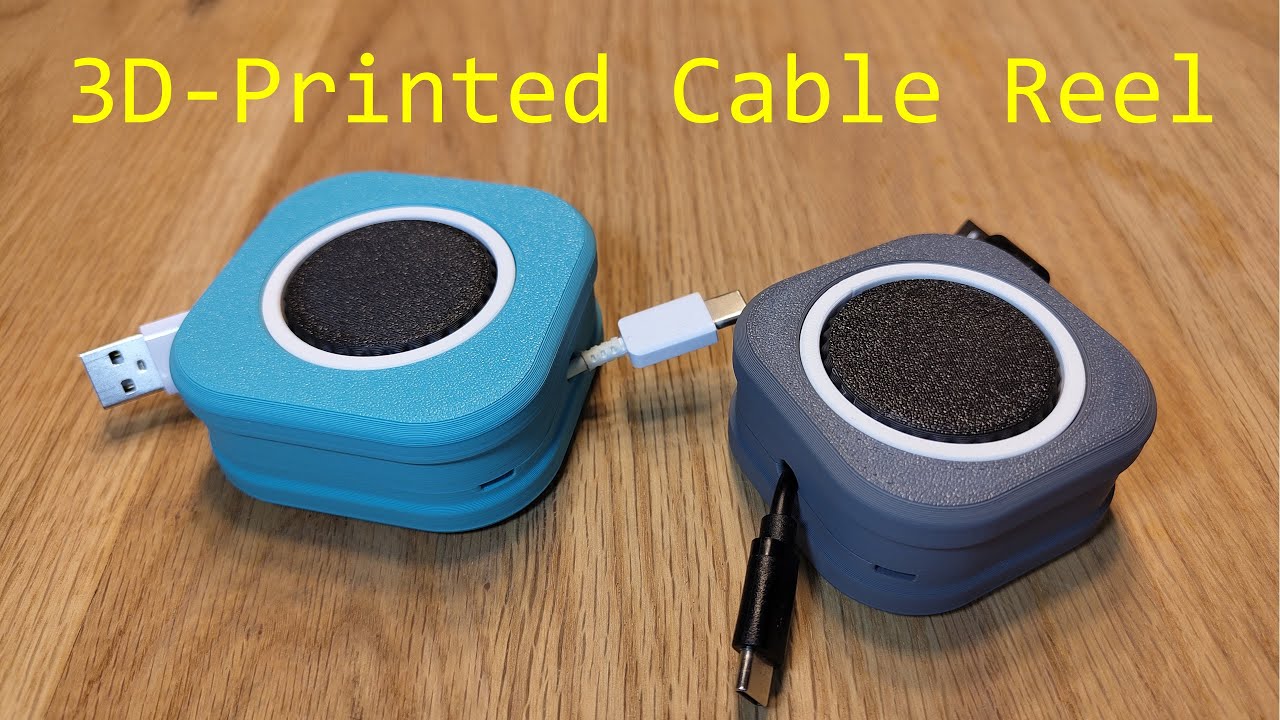 3D-Printed Advanced Cable Reel