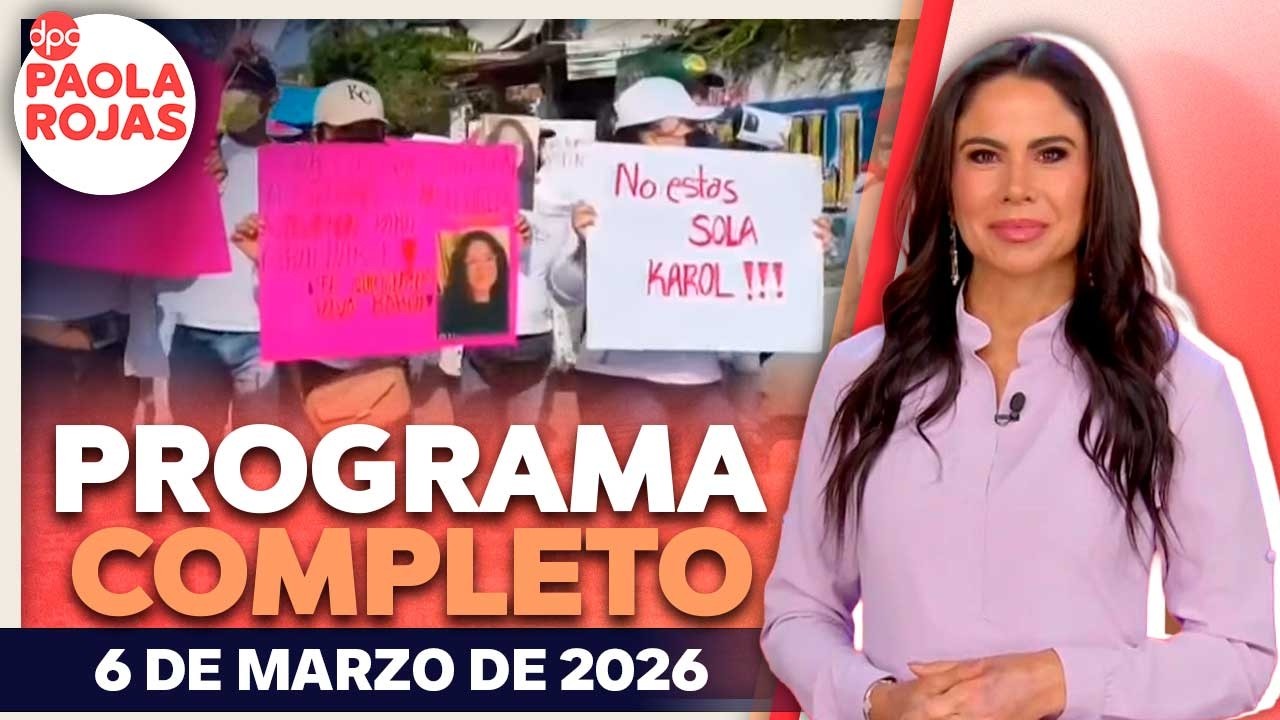 De Pisa y Corre con Paola Rojas | Programa completo 6 de marzo de 2026