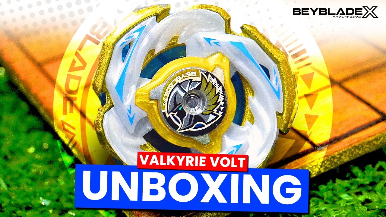 A RARIDADE SUPREMA!! Novo VALKYRIE VOLT S4-70V Beyblade X