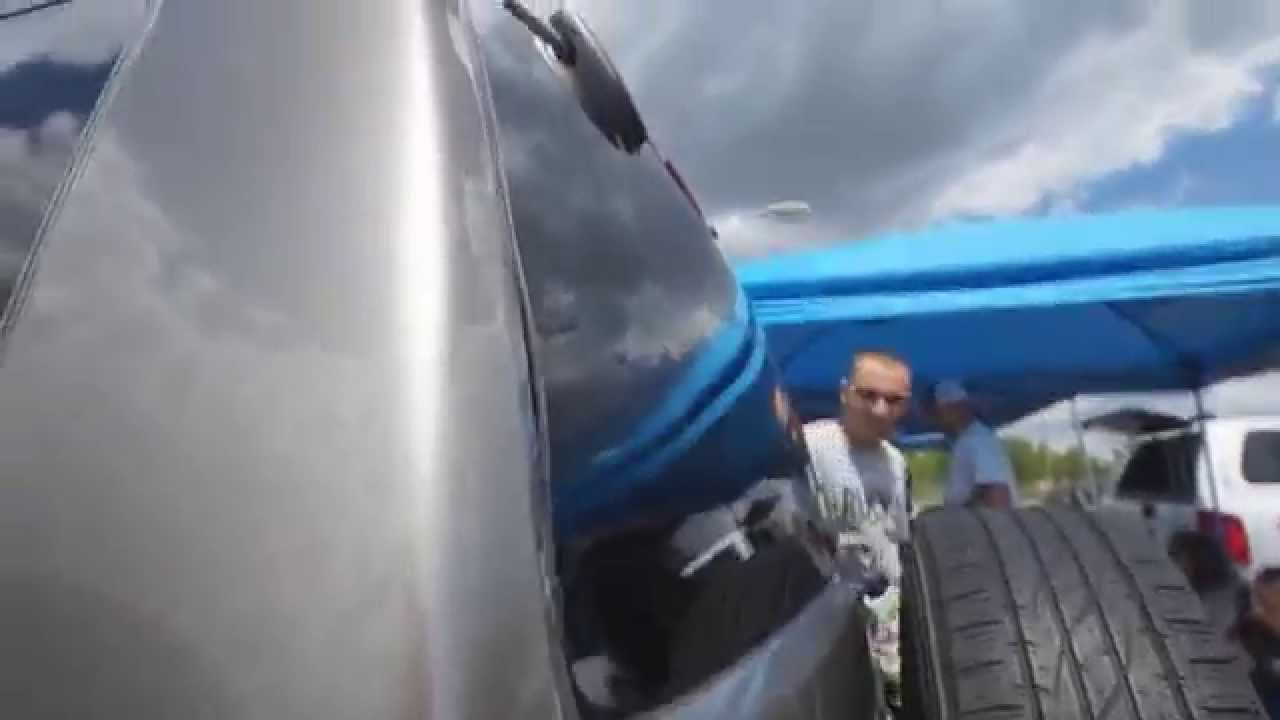 TDH SHOW 2015 WOOFERGRAM ANDREW DEJESU 4 15'S FLEXING THE TIRE OFF THE BACK