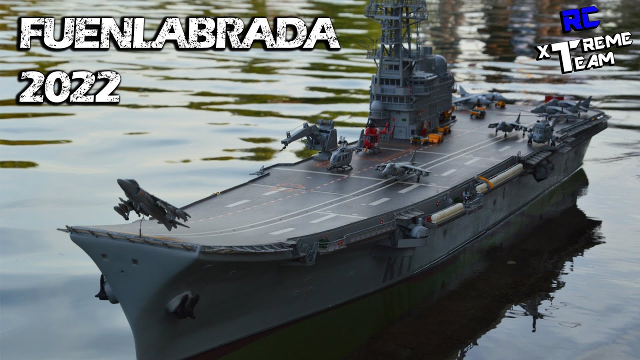 FUENLABRADA BARCOS RC 2022 / XXIV ENCUENTRO NACIONAL MODELISMO NAVAL / RC Ship Exhibition