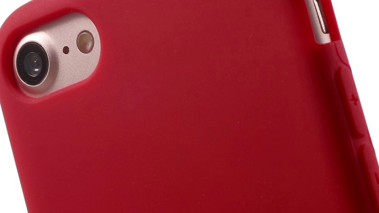 Coque iPhone 8 et iPhone 7 silicone souple matte