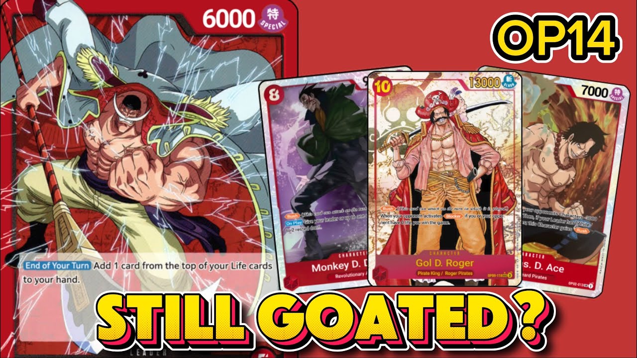 Coping with OP02 Whitebeard in OP14!? | ONE PIECE TCG DECK LIST AND GAMEPLAY