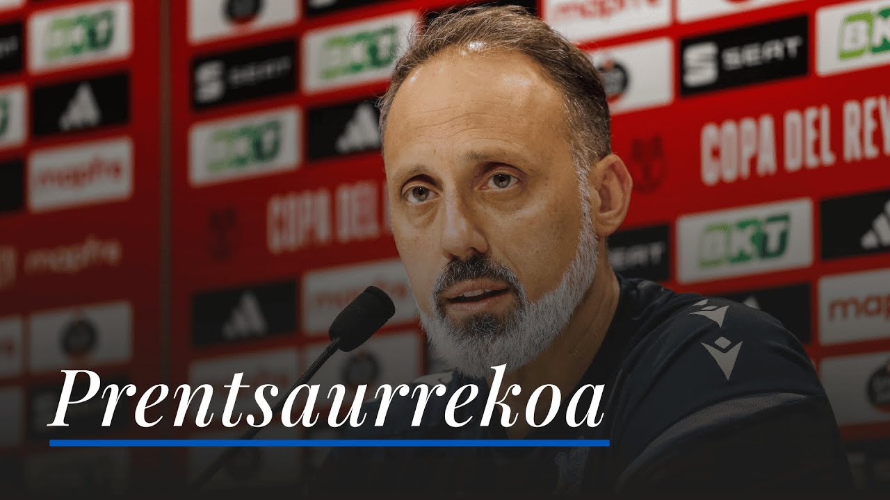 RUEDA DE PRENSA | Pellegrino Matarazzo | Deportivo Alav&eacute;s - Real Sociedad