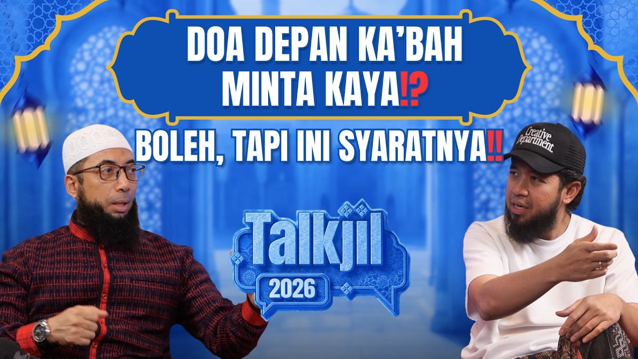 Minta Kaya di Depan Ka’bah, Salah atau Boleh? Ini Penjelasan Ustadz Khalid‼️