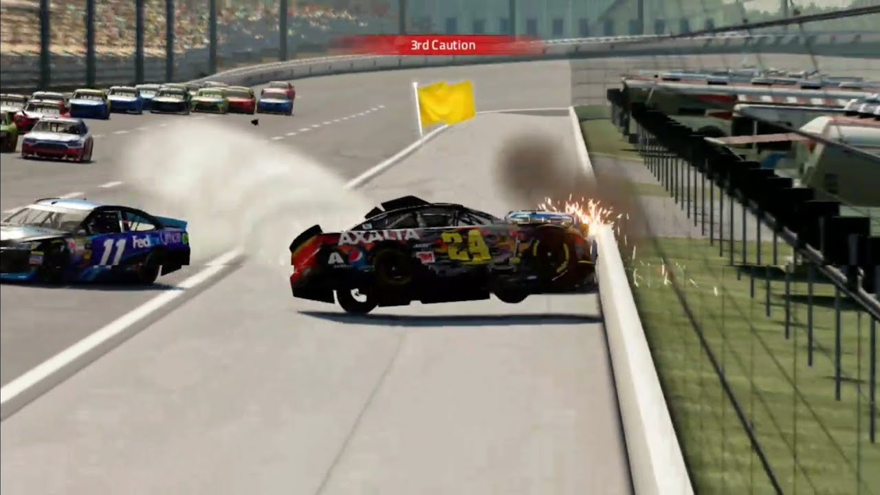 NASCAR 15 Crashes