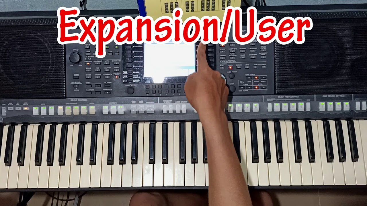 របៀបប្រើប្រាស់អកដង់ម៉ាក Yamaha S950 - How to use Yamaha Keyboard S950 - [ 4c Band ]
