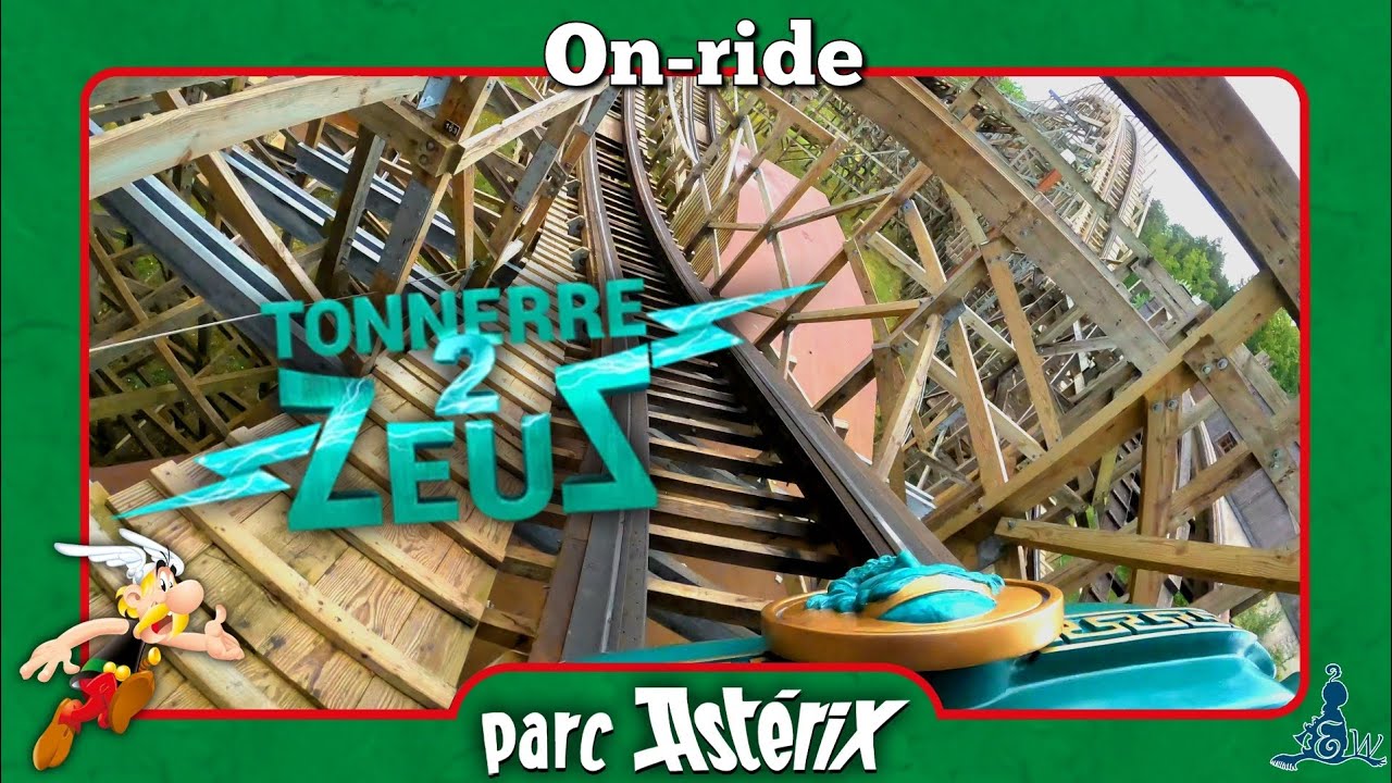 [Parc Astérix] On-ride Tonnerre 2 Zeus (4K)
