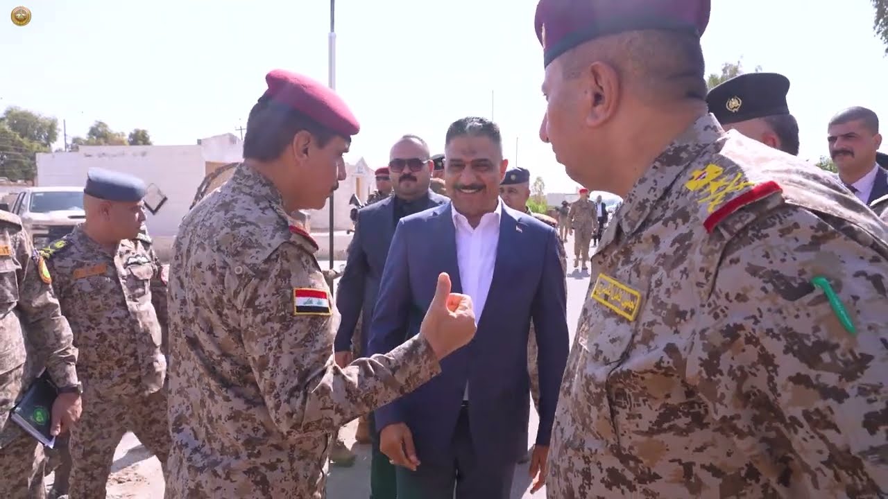 رئيس أركان الجيش يحضر تجربة منظومة الحرب الالكترونية في لواء مغاوير قيادة عمليات كربلاء المقدسة