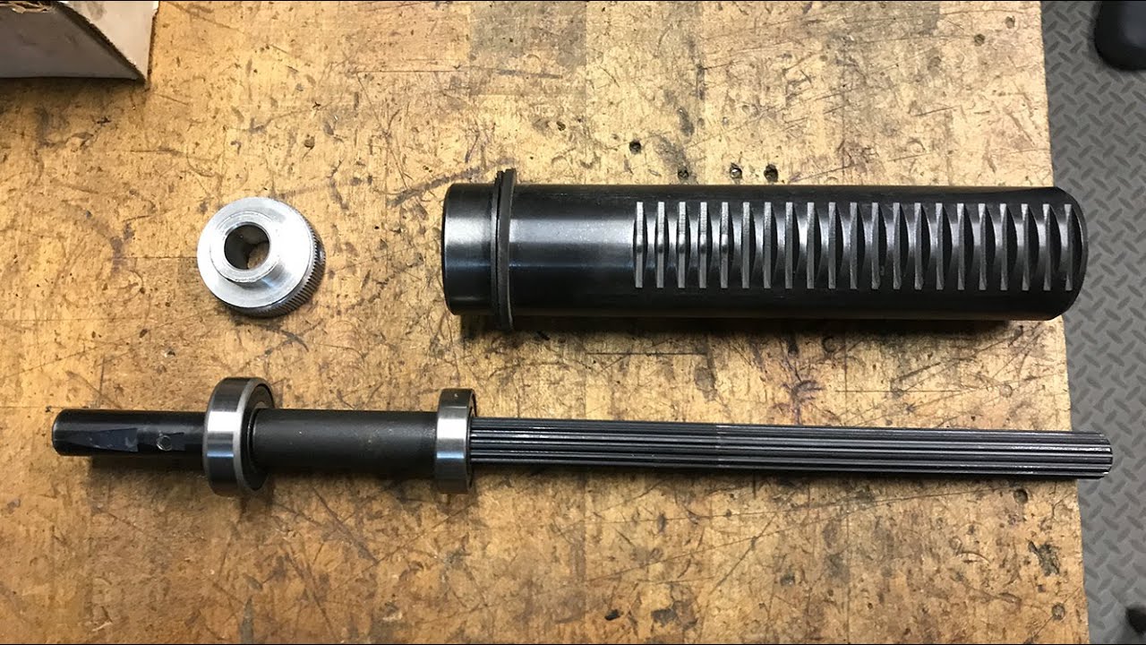 Не храните новую двухподшипниковую пиноль в головке вашего станка Shopsmith!