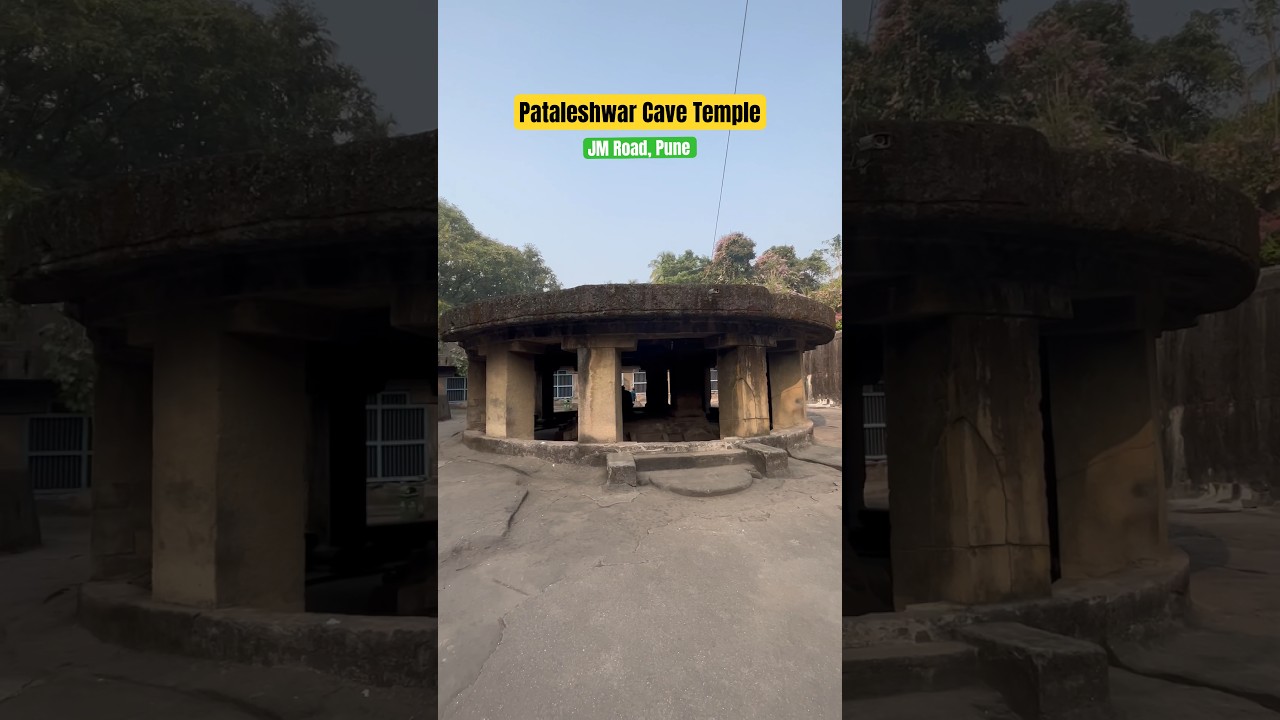 Pataleshwar Cave Temple Pune | पाताळेश्वर लेणी | Places in Pune #youtubeshorts #pune #mahadev #cave