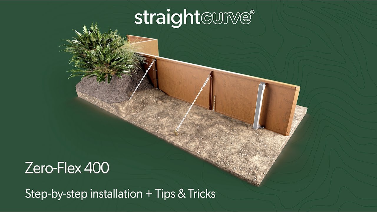 Straightcurve® Zero-Flex Raised Garden Beds - 400/560mm - 15.75/22inch - Installation and Tips Video