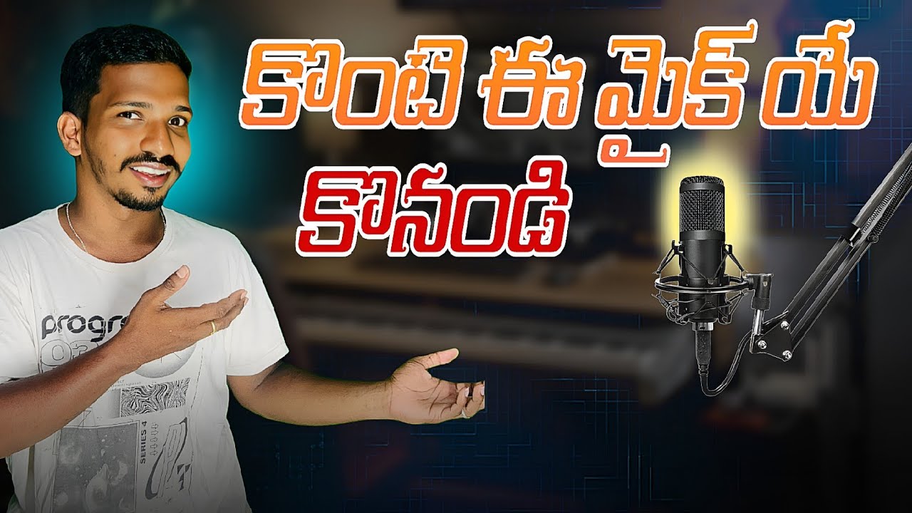 Budget || condenser microphone || For || voice over|| content creating|| 😳