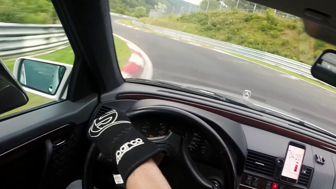 Touristenfahrten Nürburgring Nordschleife 5.08.2017 Mercedes W202 C180 BTG 10:07