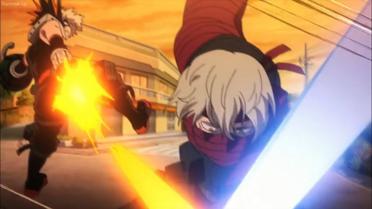 Bakugo vs Mummy - (My Hero Academia: Heroes Rising)