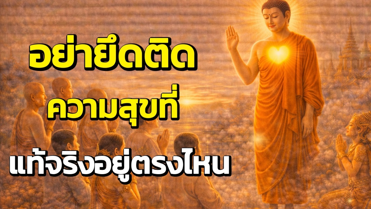 〈ฟังธรรมะก่อนนอน〉 | Ep.277 | อย่ายึดติด: ความสุขที่แท้จริงอยู่ตรงไหน