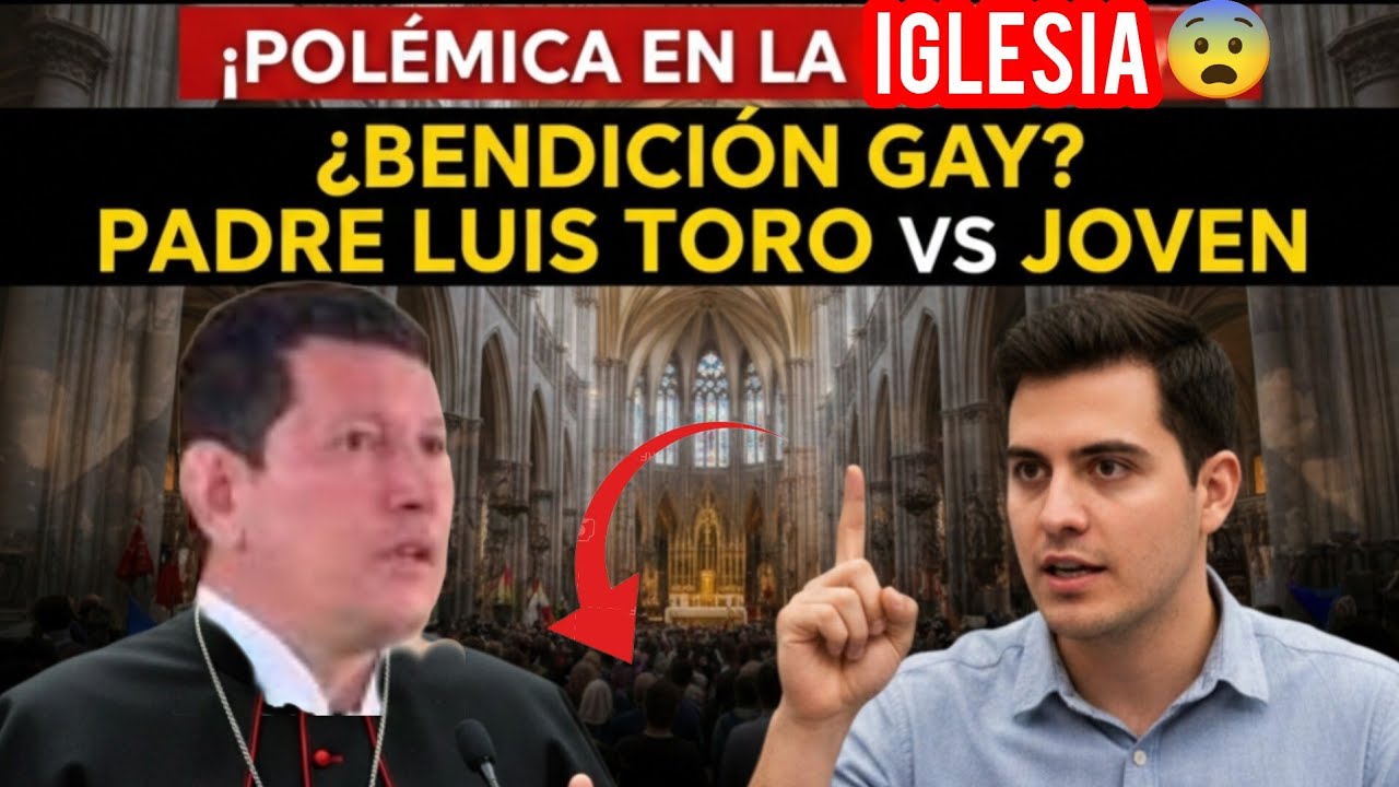 ​¿BENDICIÓN A PAREJAS GAY? EL PADRE LUIS TORO CONTRA LAS CUERDAS POR PREGUNTA TENSA SOBRE LA IGLESIA