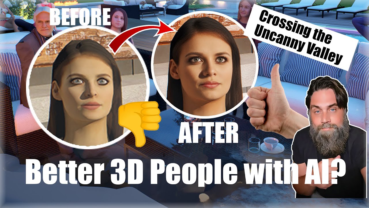 Creating more Realistic Rendered People with Codeformer AI