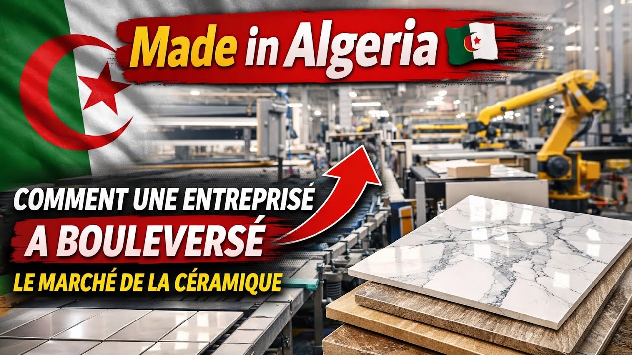 Made in Algeria 🇩🇿 : comment une entreprise a bouleversé le marché de la céramique