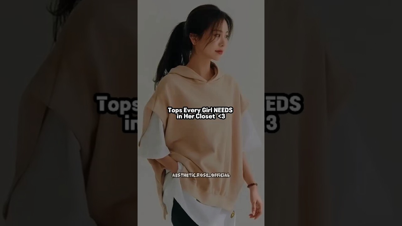 Every girl needs these tops in her wardrobe! 👚✨ #aesthetic #popular #ytshorts #trending #fashion
