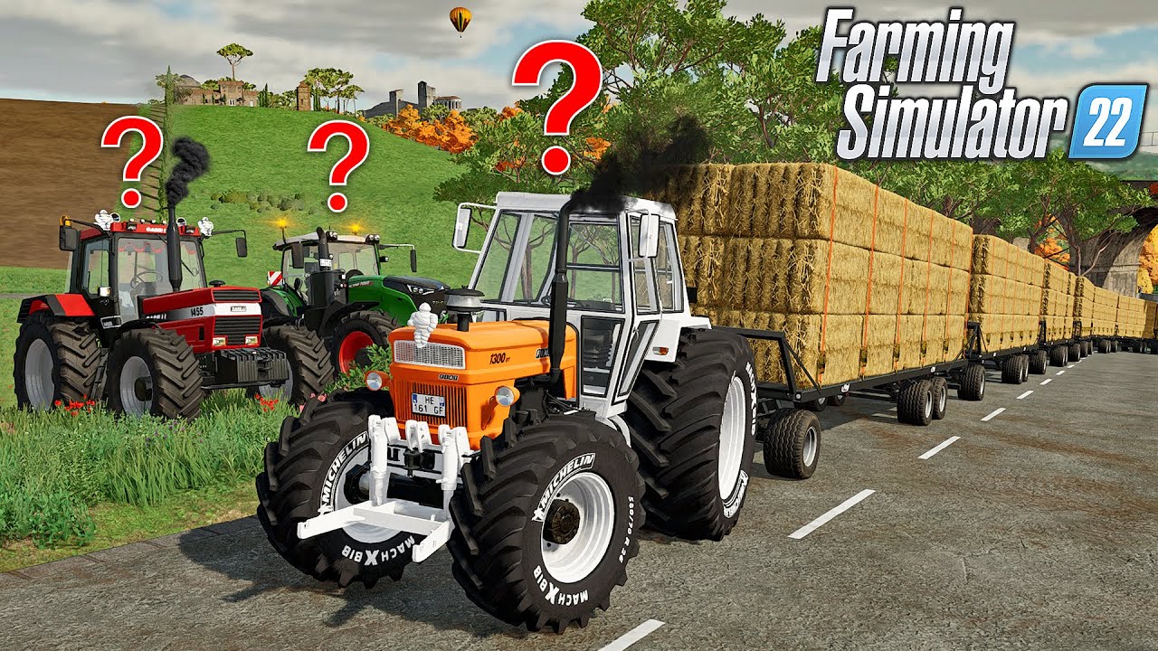 QUEL TRACTEUR tire 480 BOTTES de paille ? (Farming Simulator 22)