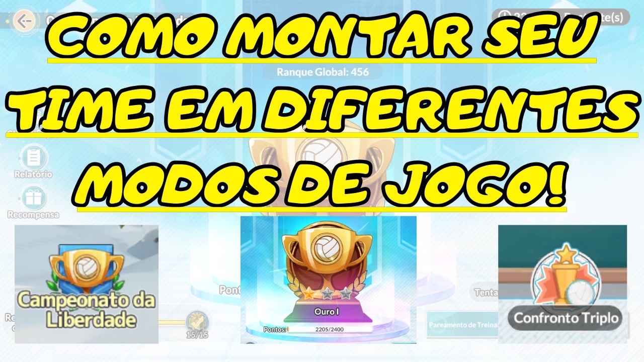 HAIKYU FLY HIGH - COMO MONTAR SEU TIME EM DIFERENTES MODOS DE JOGO