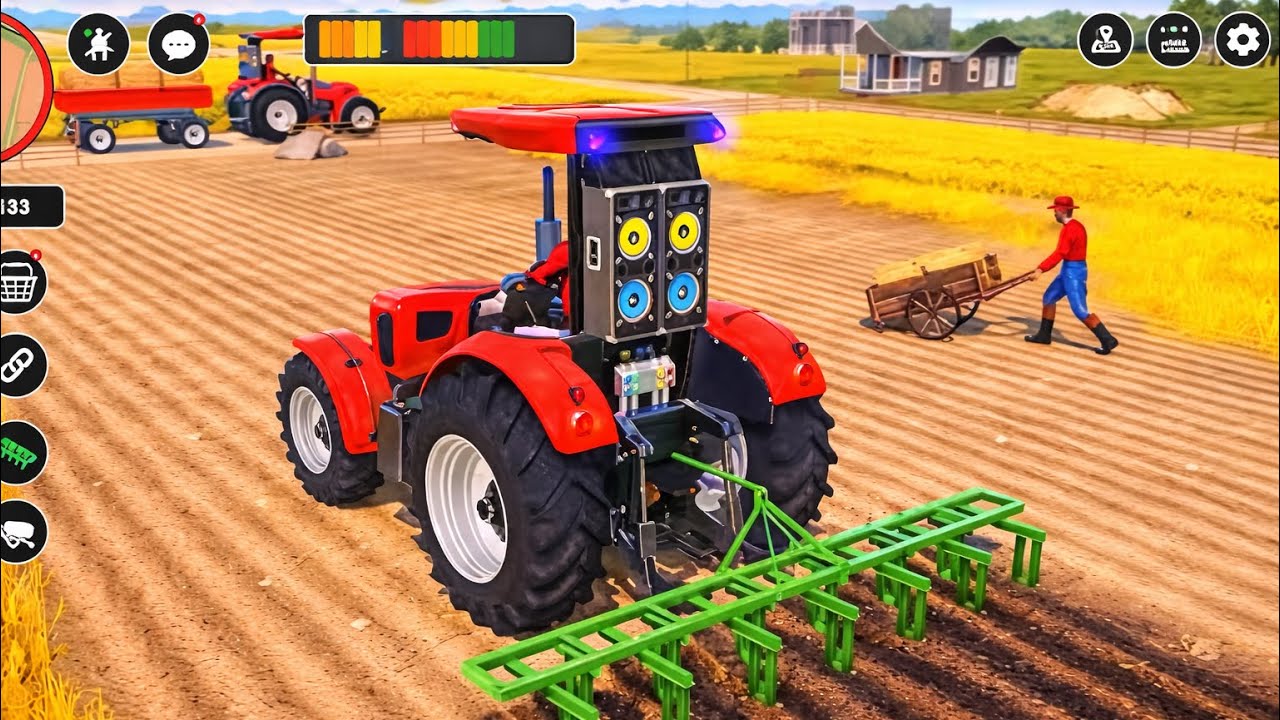 Modern Tractor Simulator Farming Game - New Tractor Game - Android Games