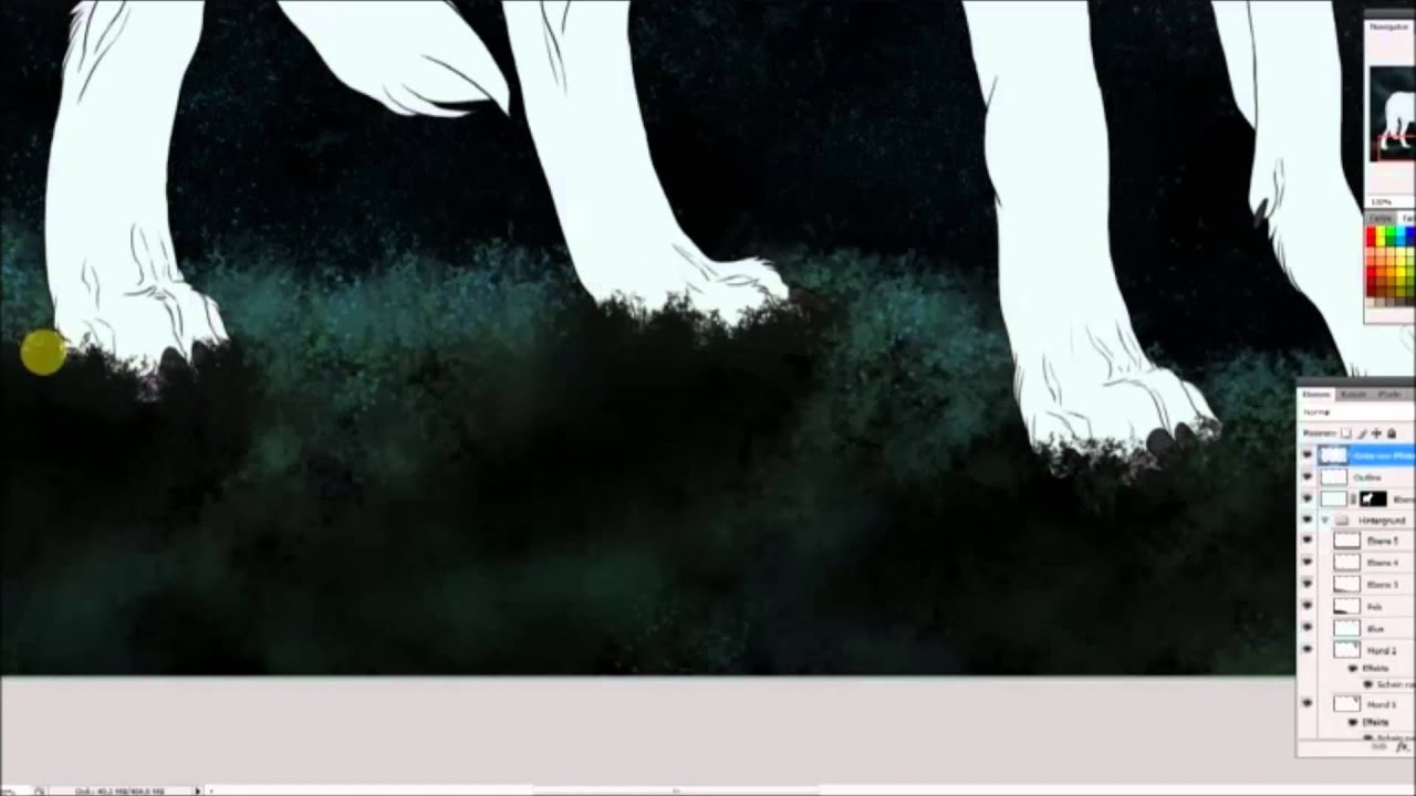 The white wolf