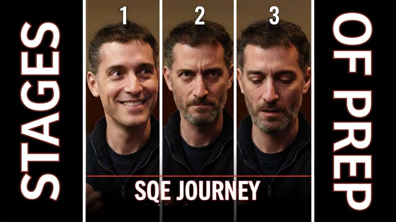 3 Stages of SQE Prep