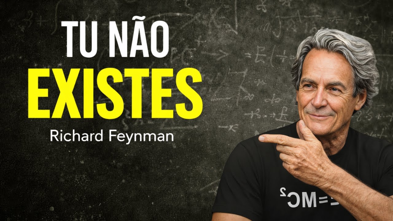 O QUE ESTÁ ENTRE OS ÁTOMOS? — A Resposta de Richard Feynman Vai Explodir a Sua Cabeça
