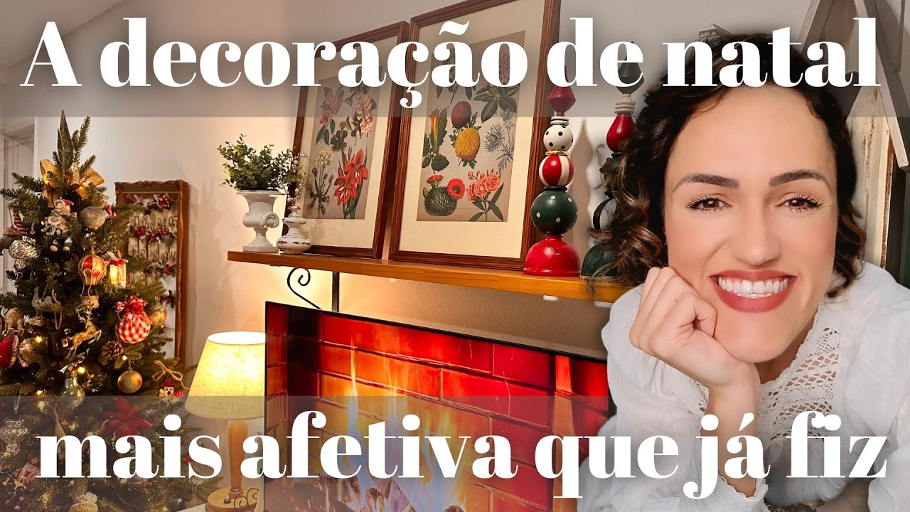 Faça você mesmo sua decoração AFETIVA! Ficaram muito lindas as últimas decorações para o natal 2023!