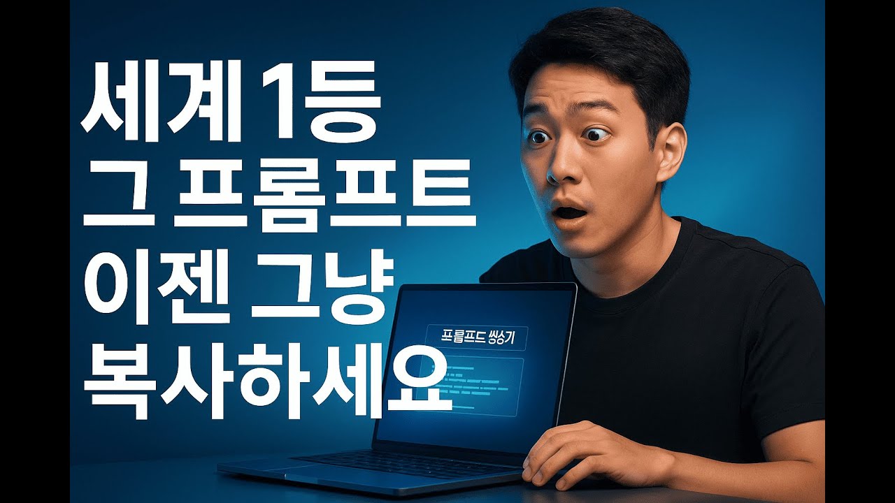 제미나이로 자동화 프롬프트 생성기 만들기