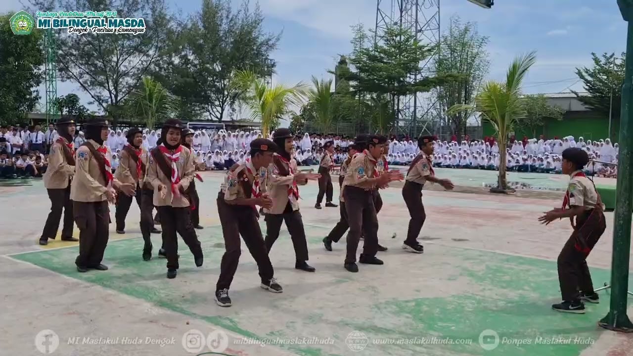 Perform PRAMUKA | MI BILINGUAL MASLAKUL HUDA | Opening PORSEMA | Opening SPMB 2026