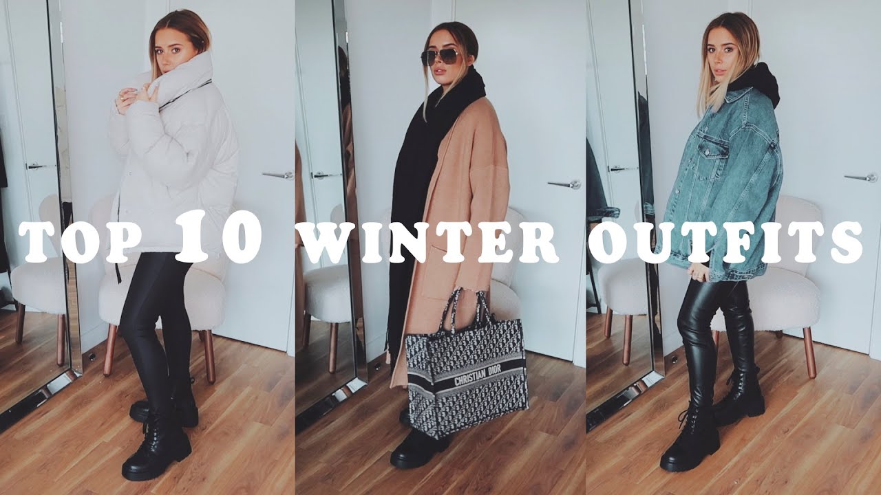 TOP TEN WINTER OUTFITS | Hello October