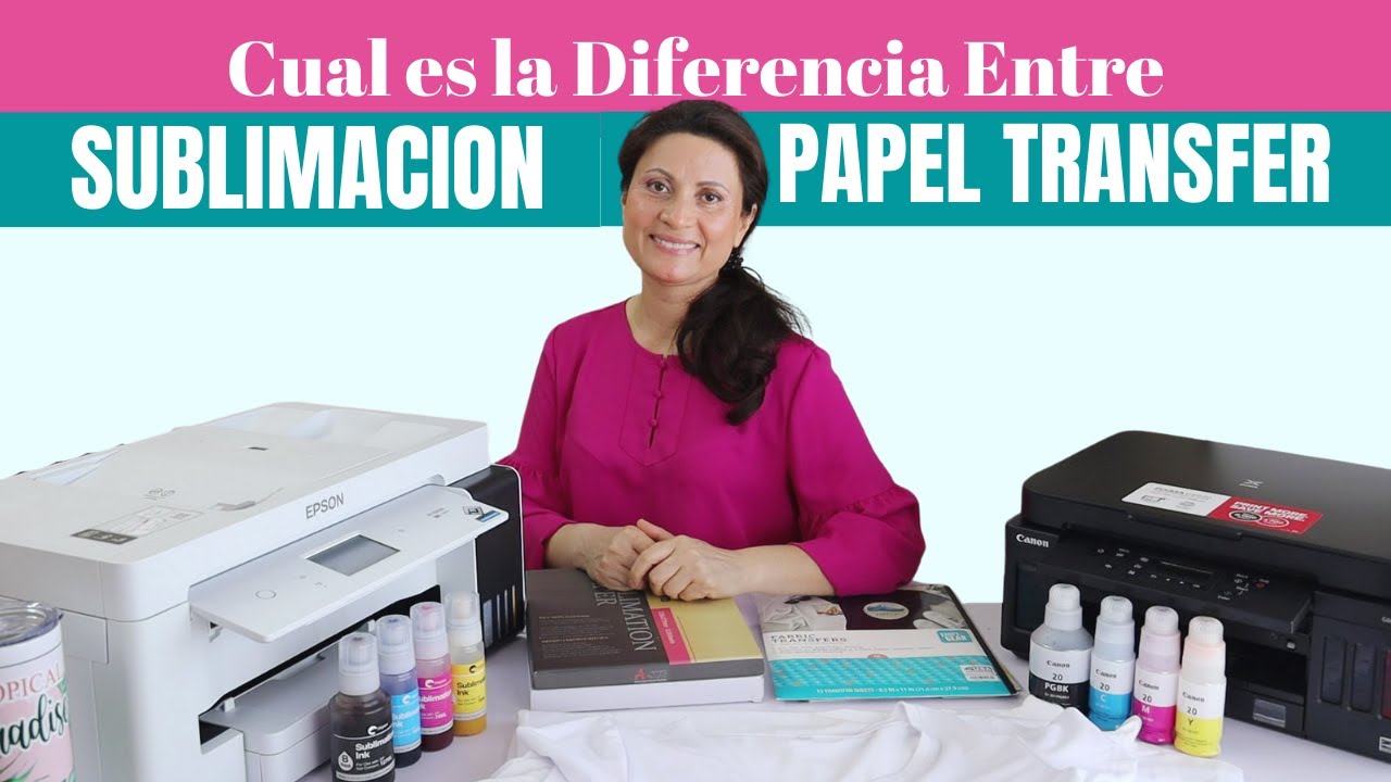 Sublimación Vs Papel Transfer ¿Cuál es la Diferencia? Guía sobre los Dos tipos de Personalizados
