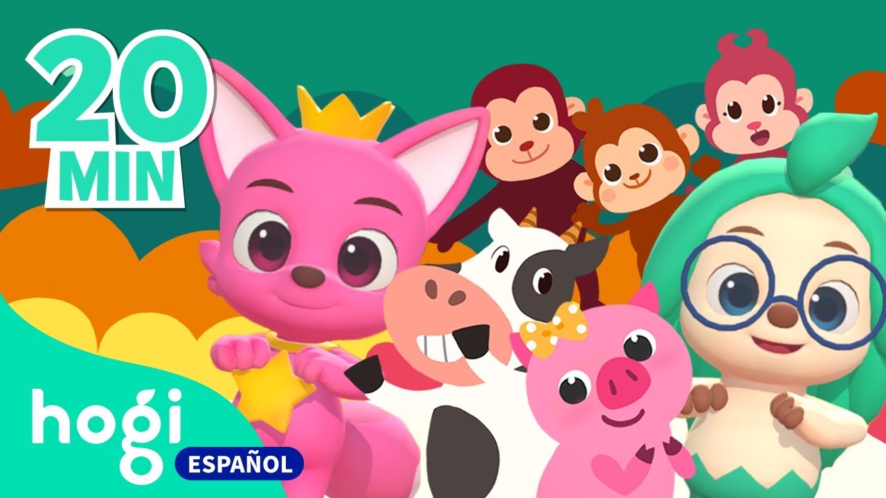 Las Mejores Canciones de Animales | +Recopilación | Amigos Animales de Hogi | Hogi en español