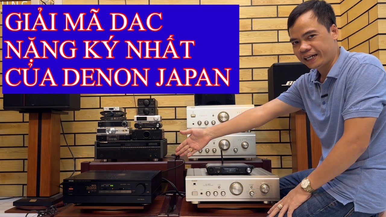 TEST SO SÁNH giải mã DAC hàng bãi và DAC 32 bit hi res audio Tiến Dũng audio