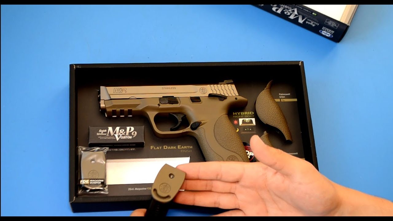 Обзор страйкбольного пистолета Tokyo Marui M&P9 VTAC