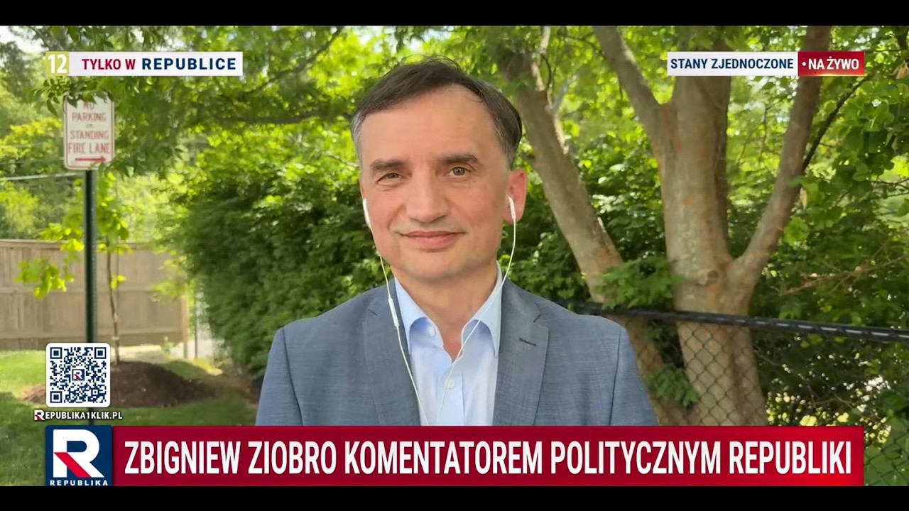 ZIOBRO KOMENTATOREM POLITYCZNYM REPUBLIKI W USA! Puentuje: &bdquo;Mamy zagubiony RZĄD i zagubiony ŻUREK!&rdquo;