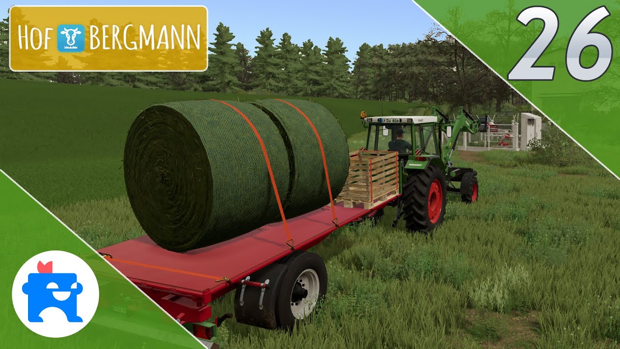 👨‍🌾HOF BERGMANN 22🧑‍🌾 | Odvoz zapomenutých balíků trávy 🌿 ☘️ | Ze zahrádkáře statkářem | S01E26