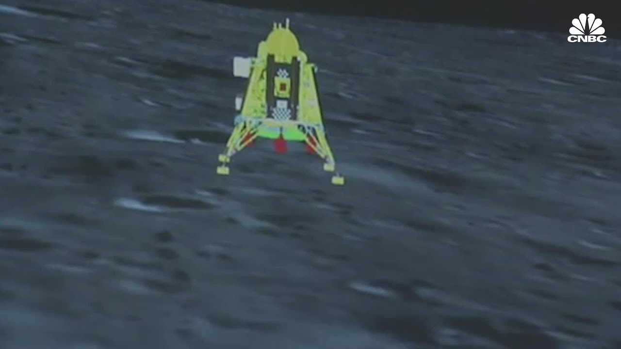 India becomes the first country to successfully land on the moon's south pole