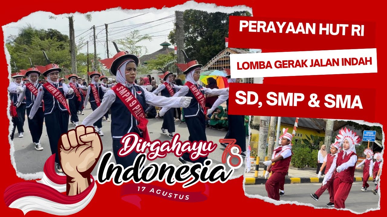 Lomba Gerak Jalan Indah Tingkat SD, SMP & SMA Se Kota Palopo